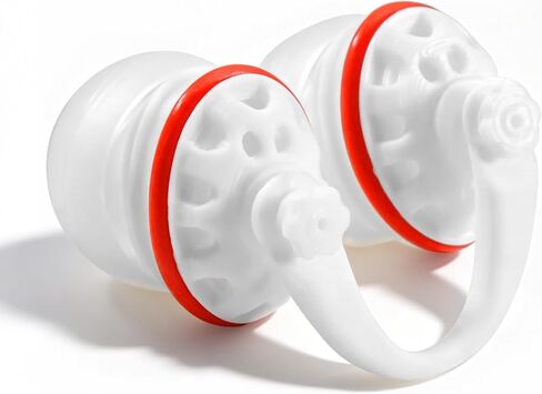 Swimming Nose Plug for Adults, One-Way Exhale Valve, Helps Keep Water Out, Multiple Sizes, ONLY for High Bridge Nose Fit, with Anti-Loss Cord and Storage Case in Kuwait