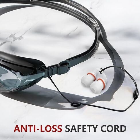 Swimming Nose Plug for Adults, One-Way Exhale Valve, Helps Keep Water Out, Multiple Sizes, ONLY for High Bridge Nose Fit, with Anti-Loss Cord and Storage Case in Kuwait