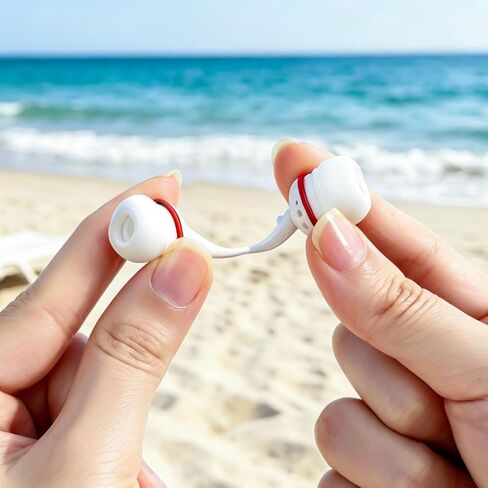 Swimming Nose Plug for Adults, One-Way Exhale Valve, Helps Keep Water Out, Multiple Sizes, ONLY for High Bridge Nose Fit, with Anti-Loss Cord and Storage Case in Kuwait
