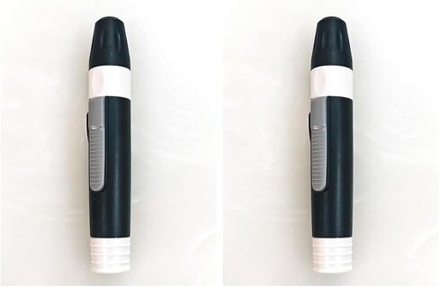 Lancing Device with Lancet Ejector – 5 Adjustable Depth Settings | 1+1 Pack in Kuwait