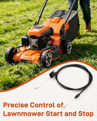 كابل التحكم في المنطقة 532191221 مناسب لـ Husqvarna AYP، 191221 | يصلح لقطع متعددة 5521 RS 6521 RS 7021 RS 917.375830 كابل التحكم في جزازة العشب 290-715 in Kuwait