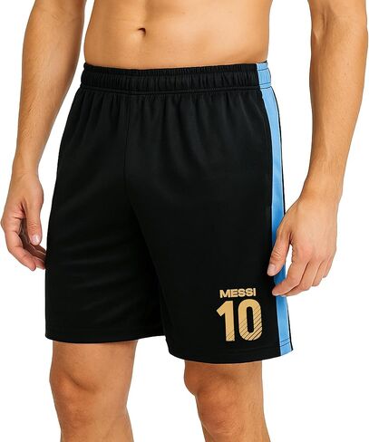 Icon Sports Officially Licensed Argentine Football Association Soccer Shorts - Unisex Adult in Kuwait