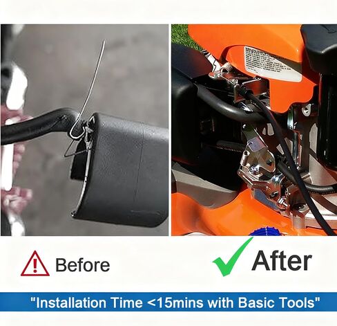 كابل التحكم في المنطقة 532427497، يستبدل Husqvarna AYP 7021 RC 7021 RH 2009-2012 Craftsman Poulan 197740 532197740 427497 جزازة العشب، عبوة واحدة in Kuwait