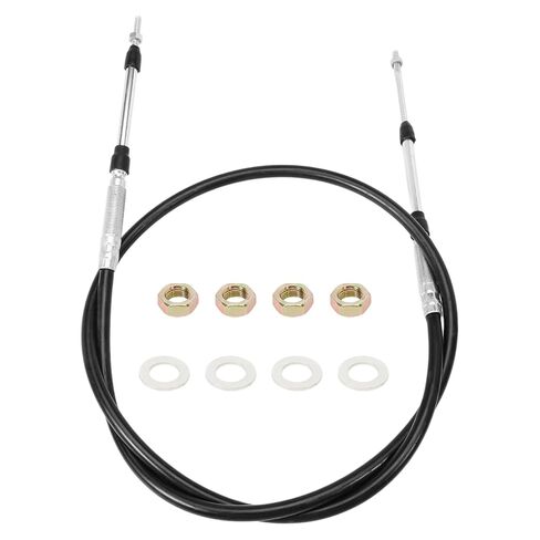 KASturbo PTO كابل التحكم في السحب 72 بوصة 5203BBU072 بديل للمشترين المنتجات 5200 سلسلة كابل شاحنة قلابة 1/4 بوصة -28 قضيب من الفولاذ المقاوم للصدأ كابل تحكم هيدروليكي عالي التحمل عالمي in Kuwait