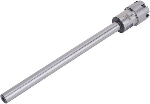 حامل ظرف Acouto 150L Collet Chuck حامل طحن CNC مستقيم للأطواق - طول 150 مم - حامل أدوات فولاذي من سبائك الموليبدينوم متوافق مع مغزل ISO BT CAT HSKA (C20) in Kuwait