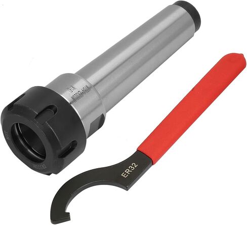 Mingzhe Carbon Steel Collet Chuck Holder with Wrench for CNC Milling and Lathe Tooling, Deep Hole Machining in Kuwait