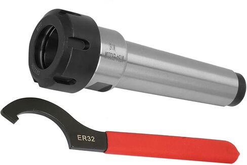 Mingzhe Carbon Steel Collet Chuck Holder with Wrench for CNC Milling and Lathe Tooling, Deep Hole Machining in Kuwait
