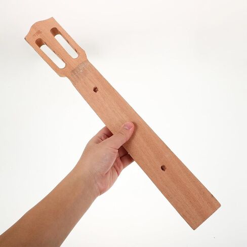 رقبة جيتار خشبية لمشروعات DIY وإصلاح الجيتار، لمسة نهائية كاكي، جودة صوت محسنة وحرفية دقيقة، مكون أساسي in Kuwait