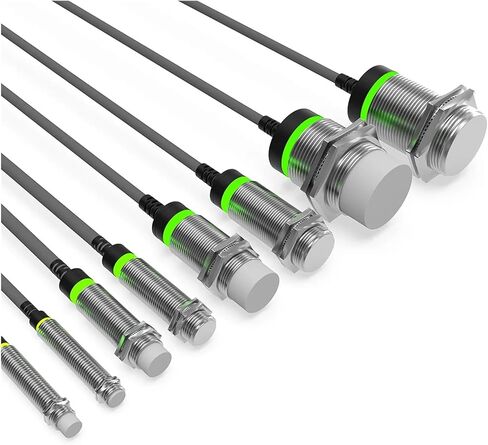 1 Pcs M30 Long Distance Proximity Sensor 12-24V DC NPN PNP Sensing Range 20mm 25mm 40mm Industrial Non-Contact Sensor Switch in Saudi Arabia