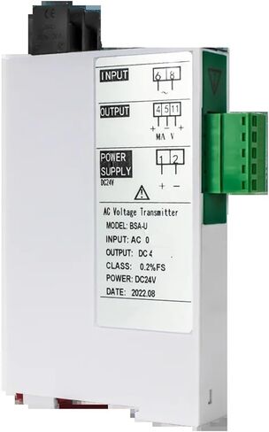 AC Voltage Transmitter 0-100V 0-120V 0-220V Voltage Sensor RS485 1 Input 1 Output Voltage Sensor Sensor(AC 0-300V) in Kuwait