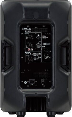 مجموعة مكبرات الصوت Yamaha DBR12 مقاس 12 بوصة بقدرة 1000 وات - 131 ديسيبل SPL + ضبط FIR-X + مفتاح D-Contour FOH/شاشة للدي جي المحمول، وحفلات الزفاف، والفرقة الموسيقية الحية، وبيت العبادة in Kuwait