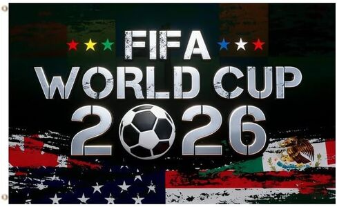 World Cup National Team Flags, Fan Merchandise Atmosphere Decor for Bar Home School Entertainment Venues, Indoor Outdoor Reusable Banner（59×37.8 in ）-B in Kuwait