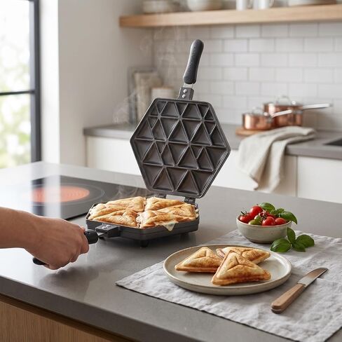 Haofy Samosa Maker Pan Nonstick Aluminum Alloy Baking Plate Heats Quickly Evenly for Dumpling Pastry Snack Party Home Kitchen Cooking Tool Set Easy Use Clean in Kuwait