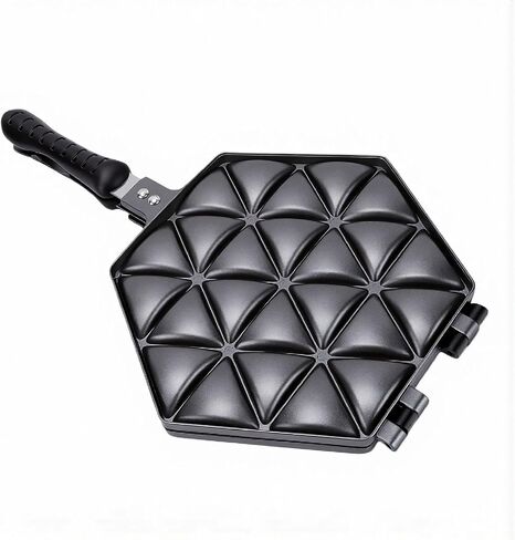 Haofy Samosa Maker Pan Nonstick Aluminum Alloy Baking Plate Heats Quickly Evenly for Dumpling Pastry Snack Party Home Kitchen Cooking Tool Set Easy Use Clean in Kuwait