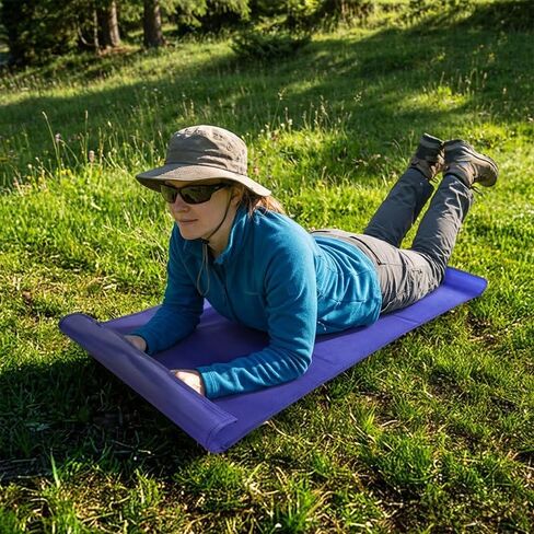 1 Pack Outdoor Snow Sliding Mat, Grass Sand Slider Pad, PE Material Low Temperature Resistant, Portable Roll-Up Sledding Sheet, Lightweight Sliding Board for Snow Grass Sand, Fun Gift in Kuwait