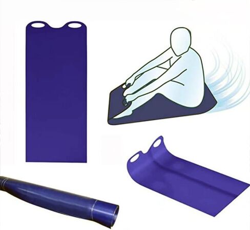 1 Pack Outdoor Snow Sliding Mat, Grass Sand Slider Pad, PE Material Low Temperature Resistant, Portable Roll-Up Sledding Sheet, Lightweight Sliding Board for Snow Grass Sand, Fun Gift in Kuwait