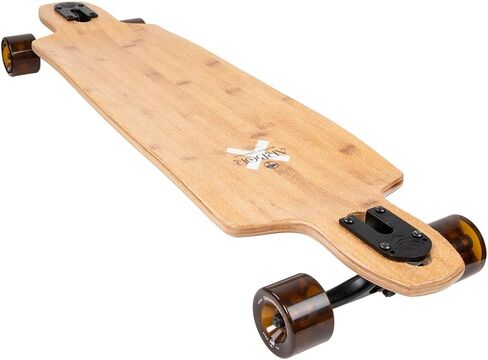 لوح تزلج طويل كامل من Arbor Bamboo Dropcruiser K Darmaeva مقاس 38 بوصة - لوح طراد مزدوج مع شاحنات باريس 180 مم، وعجلات Easyrider مقاس 69 مم 78A، ومحامل ABEC 7 - النحت والتنقل والركوب الحر in Kuwait