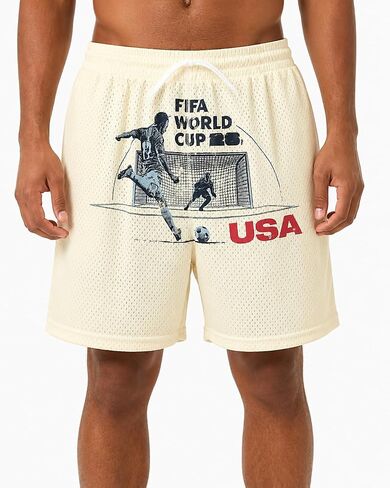 Outerstuff FIFA World Cup 2026 Team USA Men's Goal Kick Mesh Shorts in Kuwait