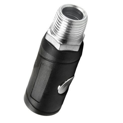 K7241 وصلة توصيل هواء آمنة للضاغط - لاستبدال ملحقات أدوات الهواء Rapidair K7241-4Pack - وصلة هواء لإطلاق زر الضغط - هيكل 1/4 بوصة 1/2 بوصة MNPT 190 PSI 4 حزم على الطراز الصناعي in Kuwait