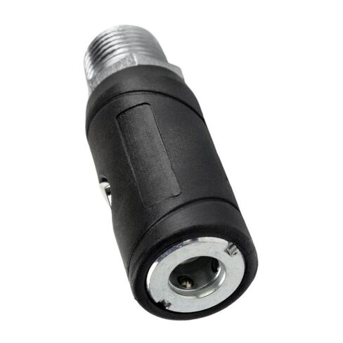 K7241 وصلة توصيل هواء آمنة للضاغط - لاستبدال ملحقات أدوات الهواء Rapidair K7241-4Pack - وصلة هواء لإطلاق زر الضغط - هيكل 1/4 بوصة 1/2 بوصة MNPT 190 PSI 4 حزم على الطراز الصناعي in Kuwait