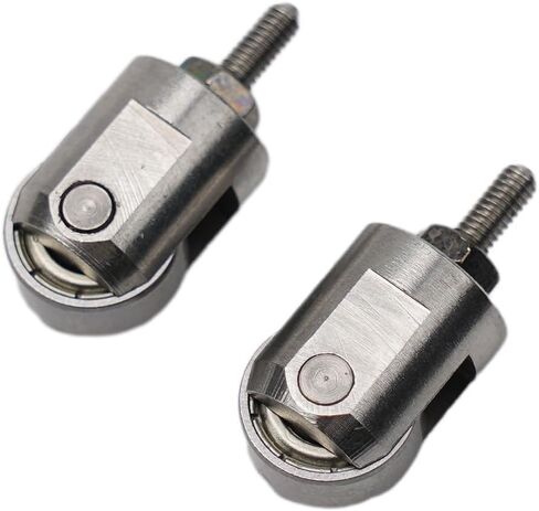 M2.5 Thread for dial Indicator Roller Contacts Stainless Steel Measuring Tips for Depth Gauge and for dial Test Indicators Set of 2 in Saudi Arabia