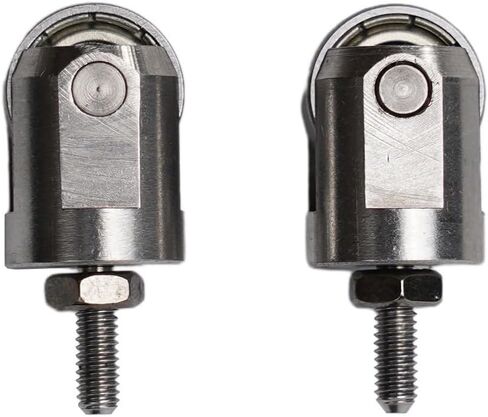 M2.5 Thread for dial Indicator Roller Contacts Stainless Steel Measuring Tips for Depth Gauge and for dial Test Indicators Set of 2 in Saudi Arabia