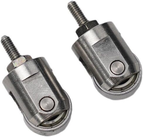 M2.5 Thread for dial Indicator Roller Contacts Stainless Steel Measuring Tips for Depth Gauge and for dial Test Indicators Set of 2 in Saudi Arabia