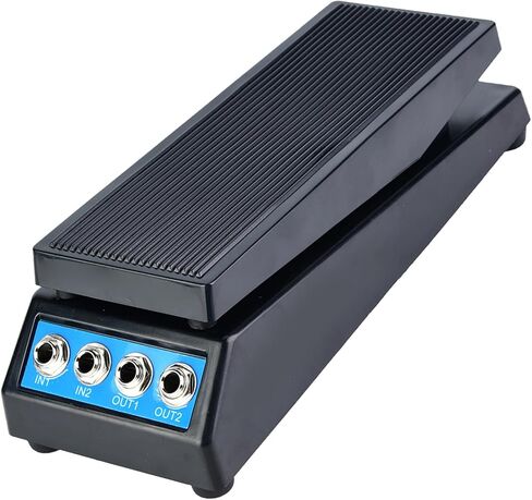 DF1511A Guitar Stereo Volume Pedal DJ Guitar Effect Pedal Dual Input Output Black,Electric Guitar Accessories in Kuwait