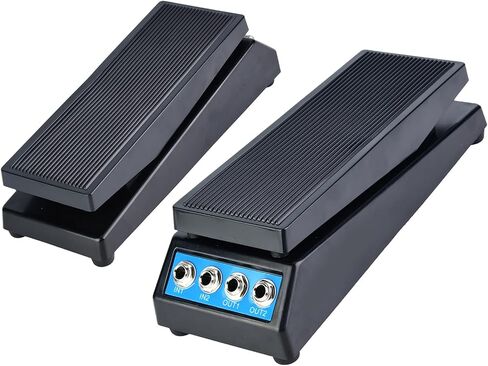 DF1511A Guitar Stereo Volume Pedal DJ Guitar Effect Pedal Dual Input Output Black,Electric Guitar Accessories in Kuwait