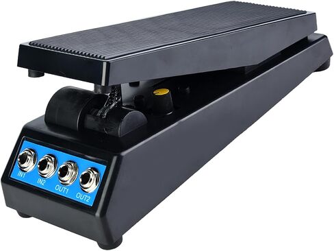DF1511A Guitar Stereo Volume Pedal DJ Guitar Effect Pedal Dual Input Output Black,Electric Guitar Accessories in Kuwait