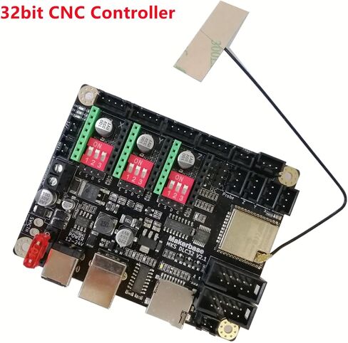 3 axis CNC Shield 32bits ESP32 GRBL Breakout Board MKS DLC32 V2.1 Control Plate TS35 LCD Display Offline Controller CNC3018 Parts for Desktop Laser Engraver Machine in Kuwait