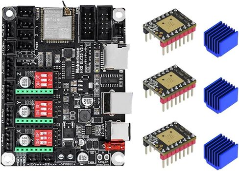GRBL Shield Laser Control Card MKS DLC32 V2.1 TS35 LCD CNC Upgrade Controller for Mini Printer Engraving Marking Machine (Set*13) in Kuwait