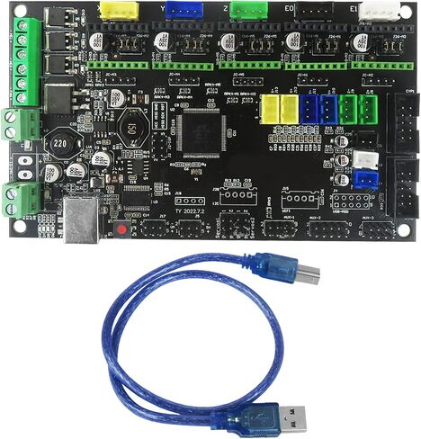 لوحة تحكم الطابعة ثلاثية الأبعاد متوافقة مع اللوحة الأم MKS Gen V1.4 Mega 2560 R3 Ramps1.4 المتوافقة مع USB in Kuwait