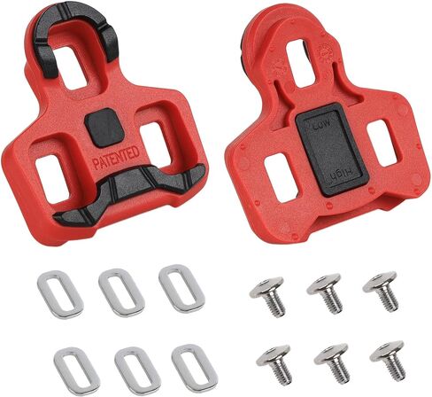 CyclingDeal Bike Cleats Compatible with Look Keo - Road Bike Bicycle Cleat Set - 7 Degree Floating - Anti Slip Design - NOT for Look Keo Blade Pedals in Kuwait