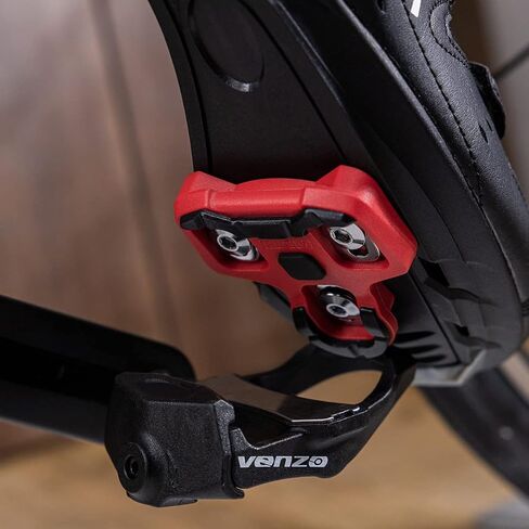 CyclingDeal Bike Cleats Compatible with Look Keo - Road Bike Bicycle Cleat Set - 7 Degree Floating - Anti Slip Design - NOT for Look Keo Blade Pedals in Kuwait