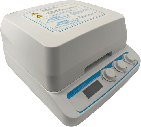 Thermoshakers for Microplates Digital Thermo-Shaker for 2 Microplates with Double-Layer Heating System LCD Displays System Speed Range 200~1600rpm Control Accuracy ≤±0.5°C Heating Film Mode in Kuwait