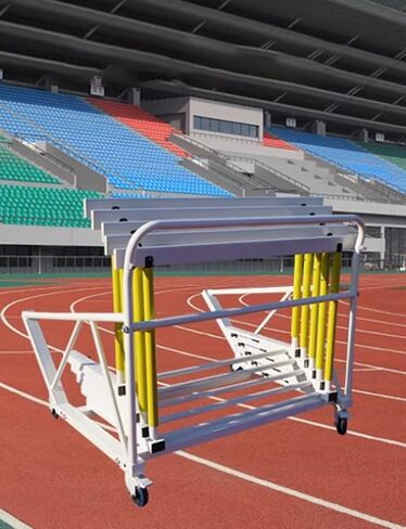 Detachable Hurdle Rack Carrying Trolley for Gymnasiums and Parking Areas in Kuwait