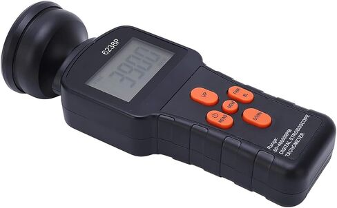Digital Stroboscope Flash Tachometer, Digital Stroboscope Tachometer Portable Flash Meter, 60-40000 RPM Measuring Range & Accuracy 0.05％, for Rotating Equipment and Motors in Saudi Arabia