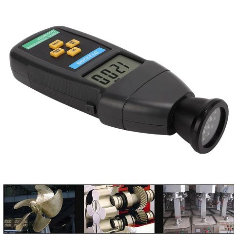 Omabeta Digital Flash Stroboscope High Efficiency LCD Display Tachometer for Industrial Maintenance and Production in Kuwait