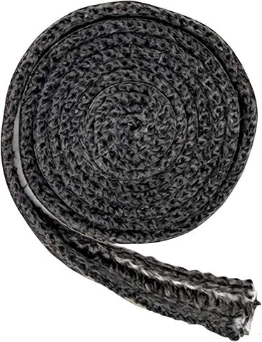 Sealing Cord Fiberglass Self Glass Gasket Tape Flat Rope Replacement Lightweight Suitable for Fireplace Glass Door Window C, 15mm Width in Kuwait