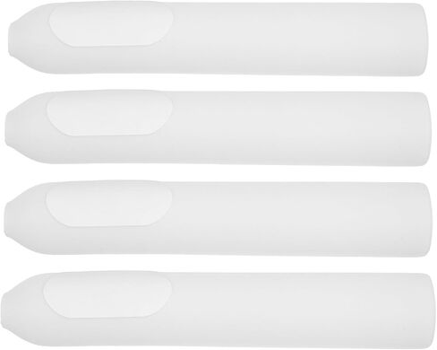 Silicone Protective Sleeve with Anti-Scratch and Drop Features Soft Full Wrap Silicone Cover Travel Protection, White, 4pcs Pack for Electric Toothbrush Handle in Kuwait