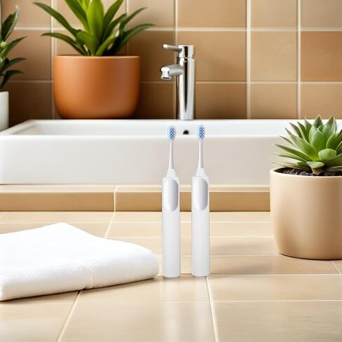 Silicone Protective Sleeve with Anti-Scratch and Drop Features Soft Full Wrap Silicone Cover Travel Protection, White, 4pcs Pack for Electric Toothbrush Handle in Kuwait