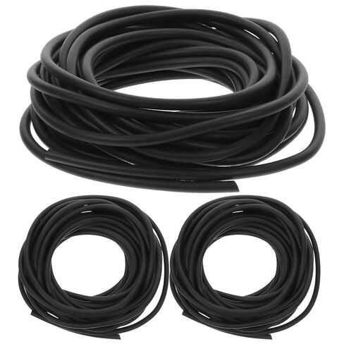 3pcs Epdm Concrete Expansion Joint Strips 33ft Total Length Black Backer Rod for Caulking, Versatile Filling Solution Preventing Dust and Debris for Outdoor Wall Cracks and Door in Kuwait