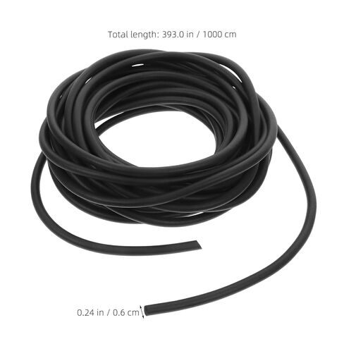 3pcs Epdm Concrete Expansion Joint Strips 33ft Total Length Black Backer Rod for Caulking, Versatile Filling Solution Preventing Dust and Debris for Outdoor Wall Cracks and Door in Kuwait