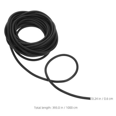3pcs Epdm Concrete Expansion Joint Strips 33ft Total Length Black Backer Rod for Caulking, Versatile Filling Solution Preventing Dust and Debris for Outdoor Wall Cracks and Door in Kuwait