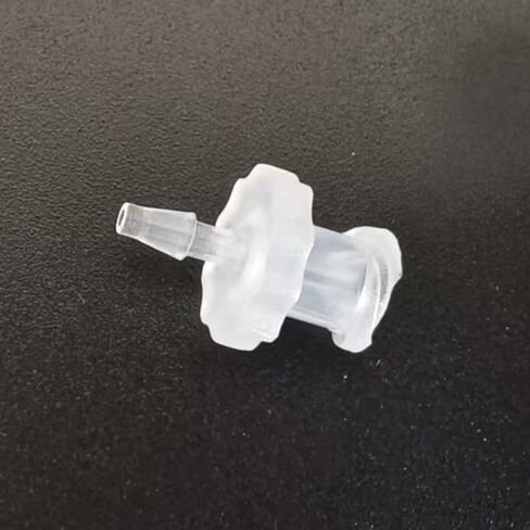 100pcs Male Luer to Barb Connectors Durable PP Plastic Hose Fittings for Lab Food Use(5/32inch Female L-Type) in Saudi Arabia