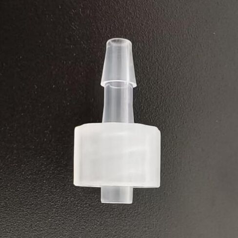100pcs Male Luer to Barb Connectors Durable PP Plastic Hose Fittings for Lab Food Use(5/32inch Female L-Type) in Saudi Arabia