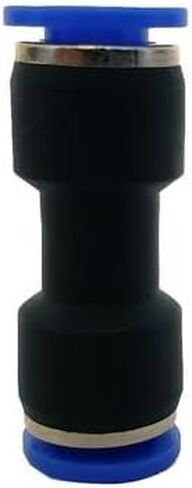 10pcs 1/4" OD Plastic Push-to-Connect Pneumatic Union Fitting, 1/4" x 1/4" Straight Splice, 0-150 PSI, for Air Tubes in Kuwait