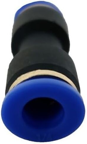 10pcs 1/4" OD Plastic Push-to-Connect Pneumatic Union Fitting, 1/4" x 1/4" Straight Splice, 0-150 PSI, for Air Tubes in Kuwait
