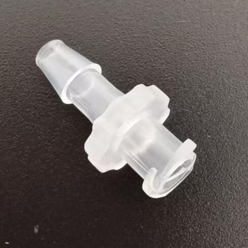 100pcs Male Luer to Barb Connectors Durable PP Plastic Hose Fittings for Lab Food Use(5/32inch Female L-Type) in Saudi Arabia